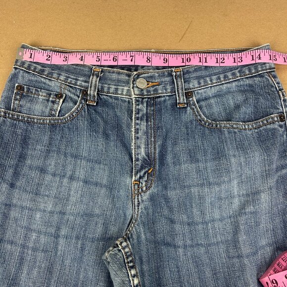Levi's 577 Lower Rise Loose Fit Five Pocket Jeans Womens 8 Blue Zip Fly - Picture 5 of 9